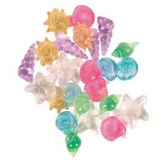 Trixie Ракушки разноцветные прозрачные для аквариума